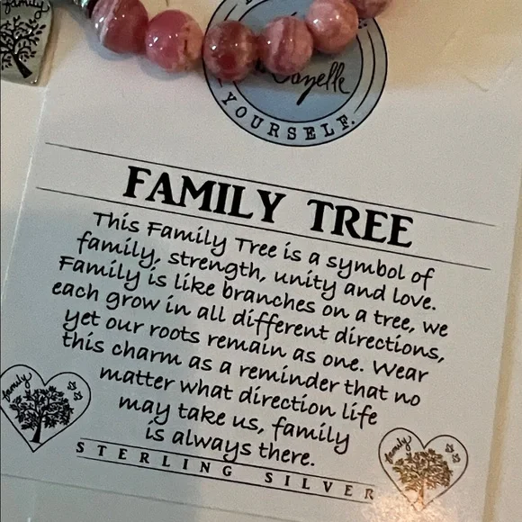 T. Jazelle Pink Beaded Bracelet - Picture 2 of 4